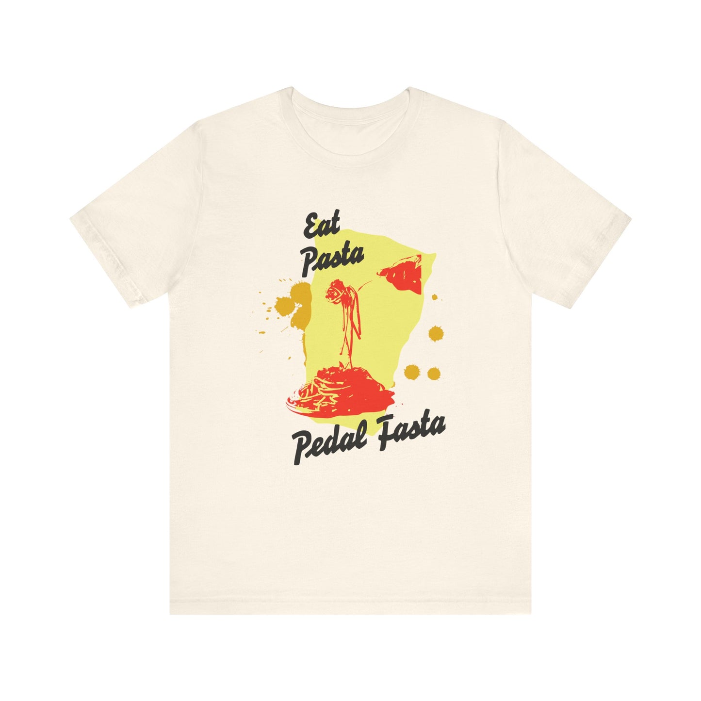 Eat Pasta Pedal Fasta - Bella Canvas - Soft Tee