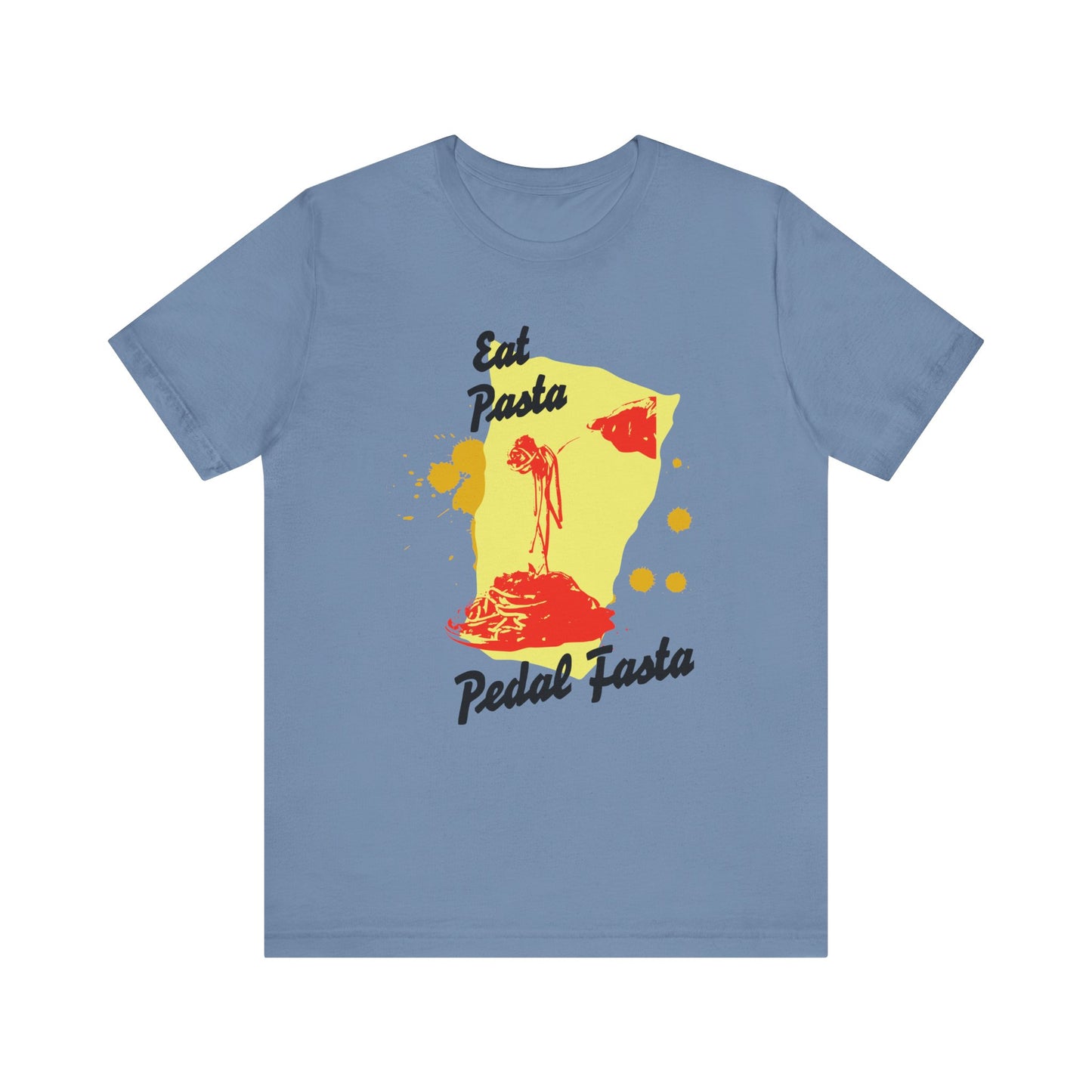 Eat Pasta Pedal Fasta - Bella Canvas - Soft Tee