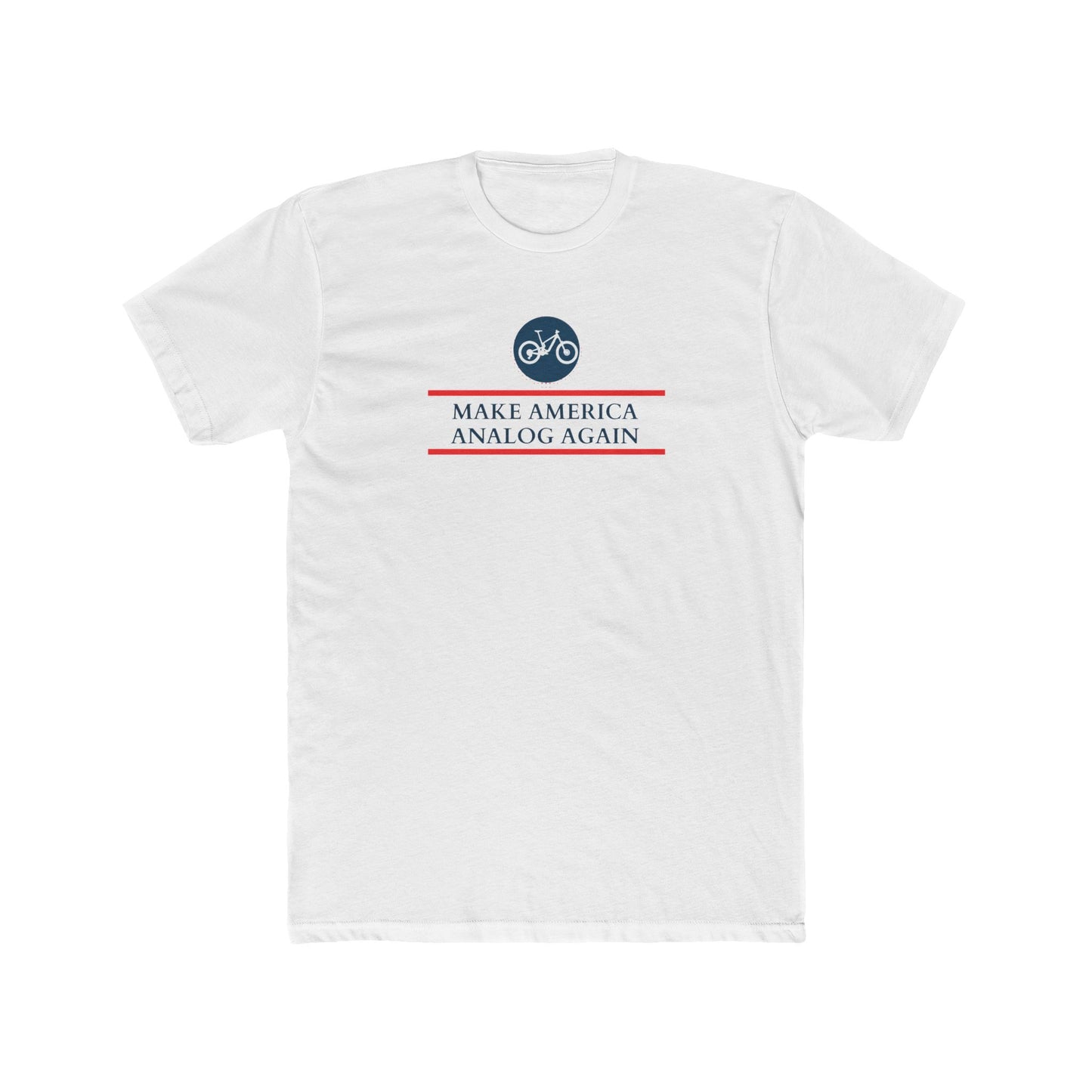Make America Analog Again - Soft Crew T-Shirt