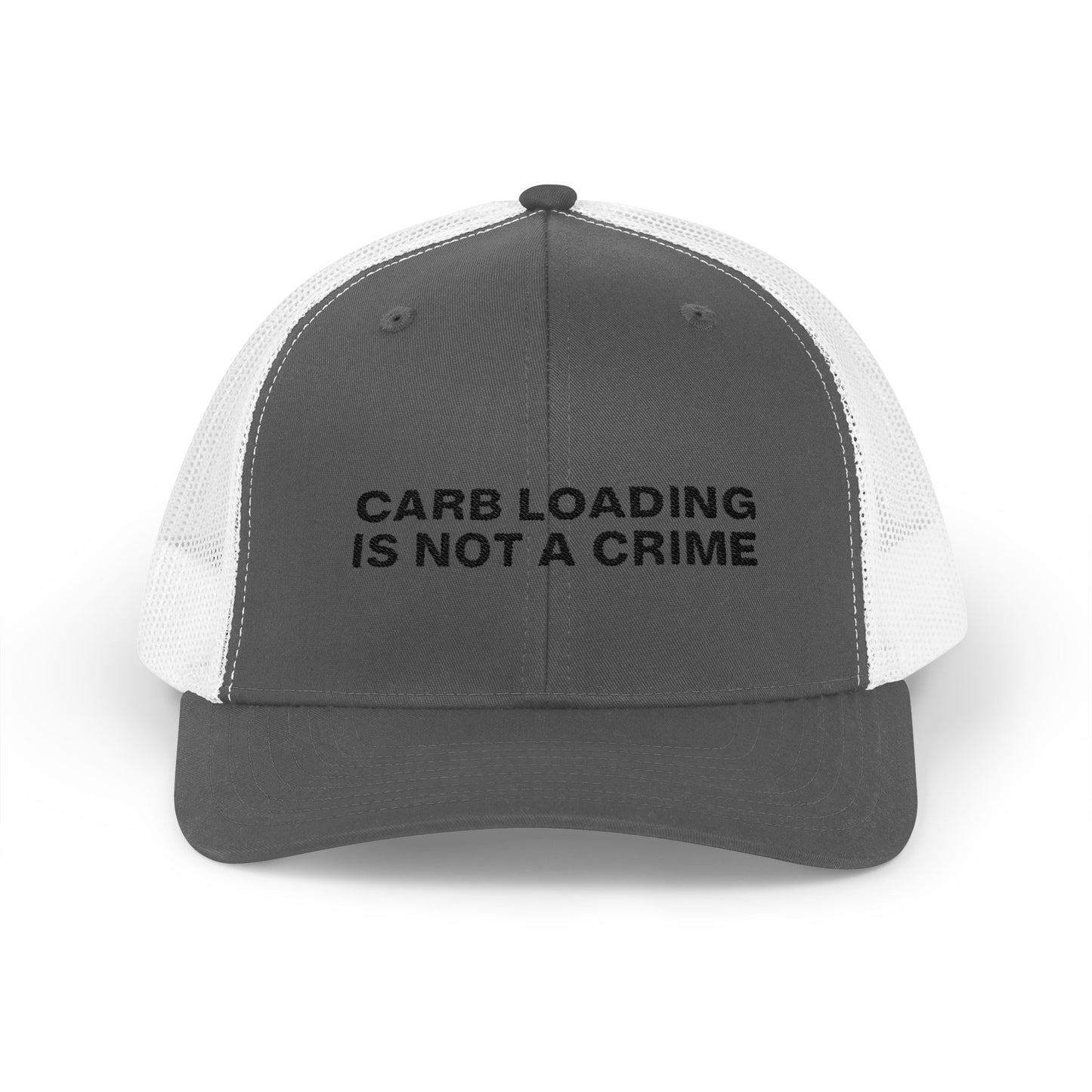 Carb Loading Snapback Trucker Cap