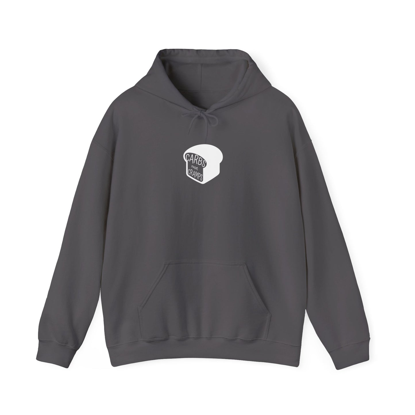 Carbs not Cramps Hoodie - for endurance athletes