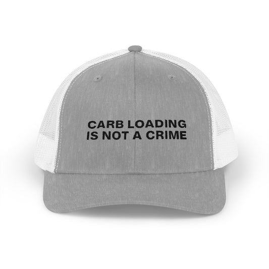 Carb Loading Snapback Trucker Cap