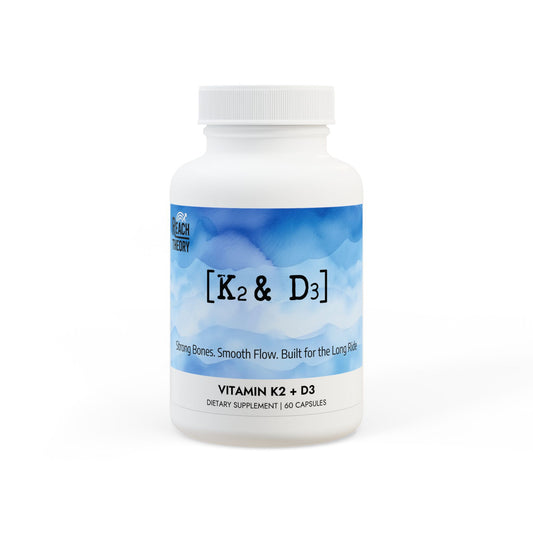 Vitamin K2 + D3 Supplement (60 Capsules)