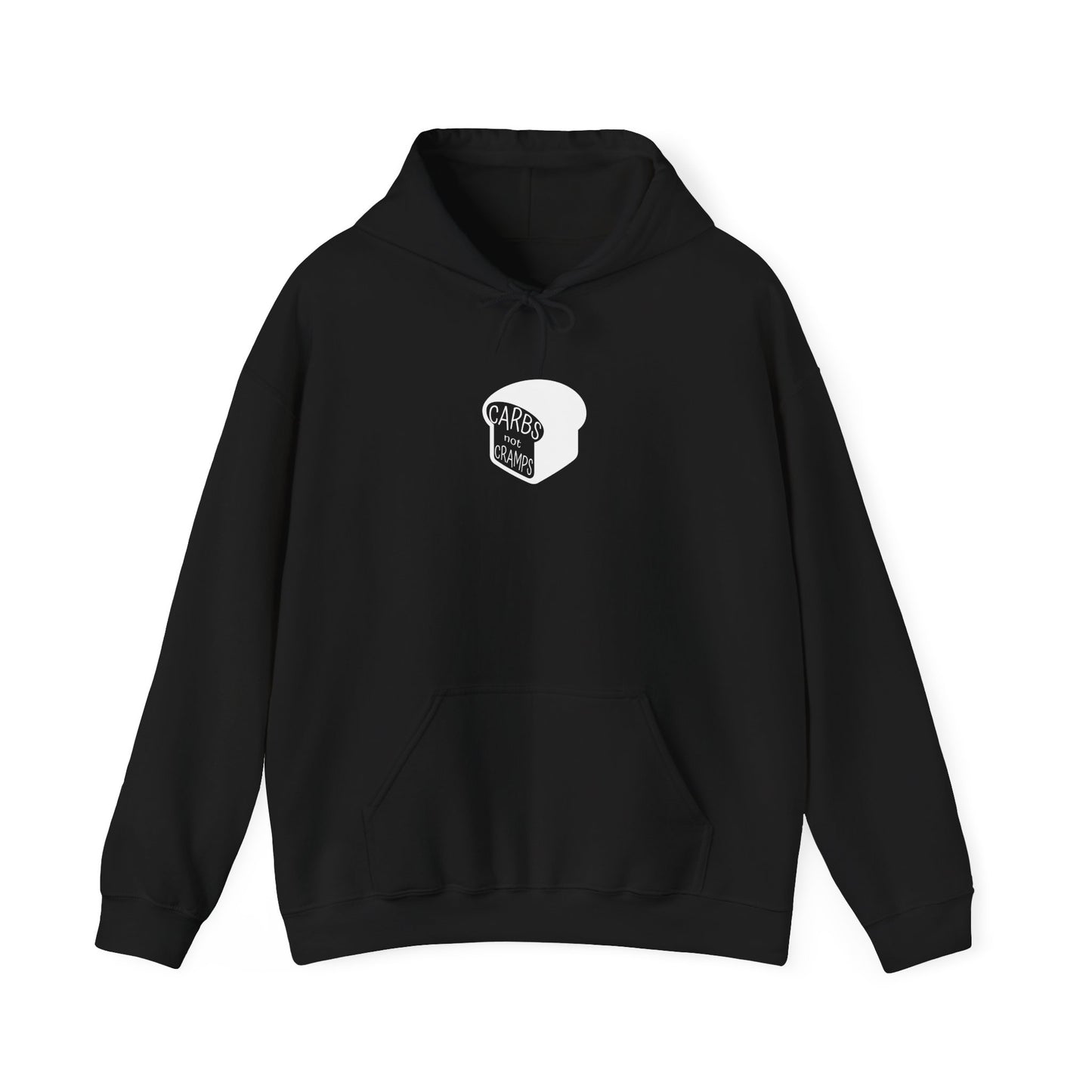Carbs not Cramps Hoodie - for endurance athletes