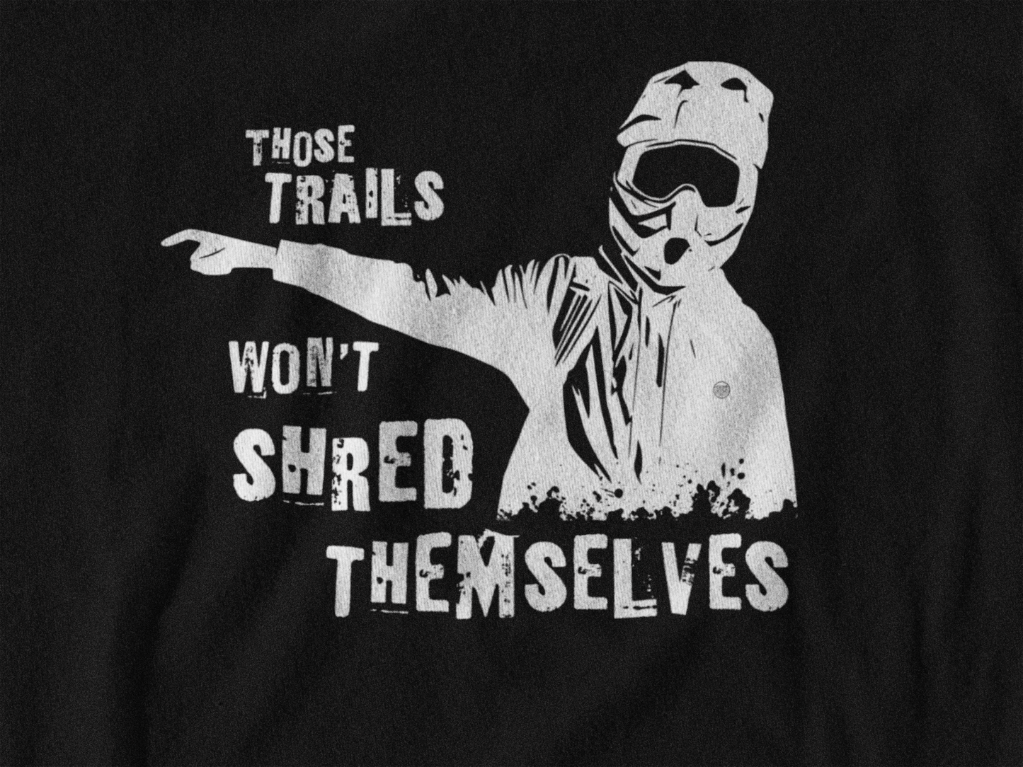Those Trails - Dark  T-shirt - Mountain Biking