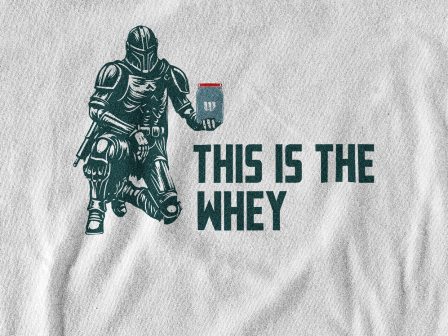 This is the Whey - Soft Cotton Crew Tee