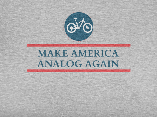 Make America Analog Again - Soft  Crew T-Shirt