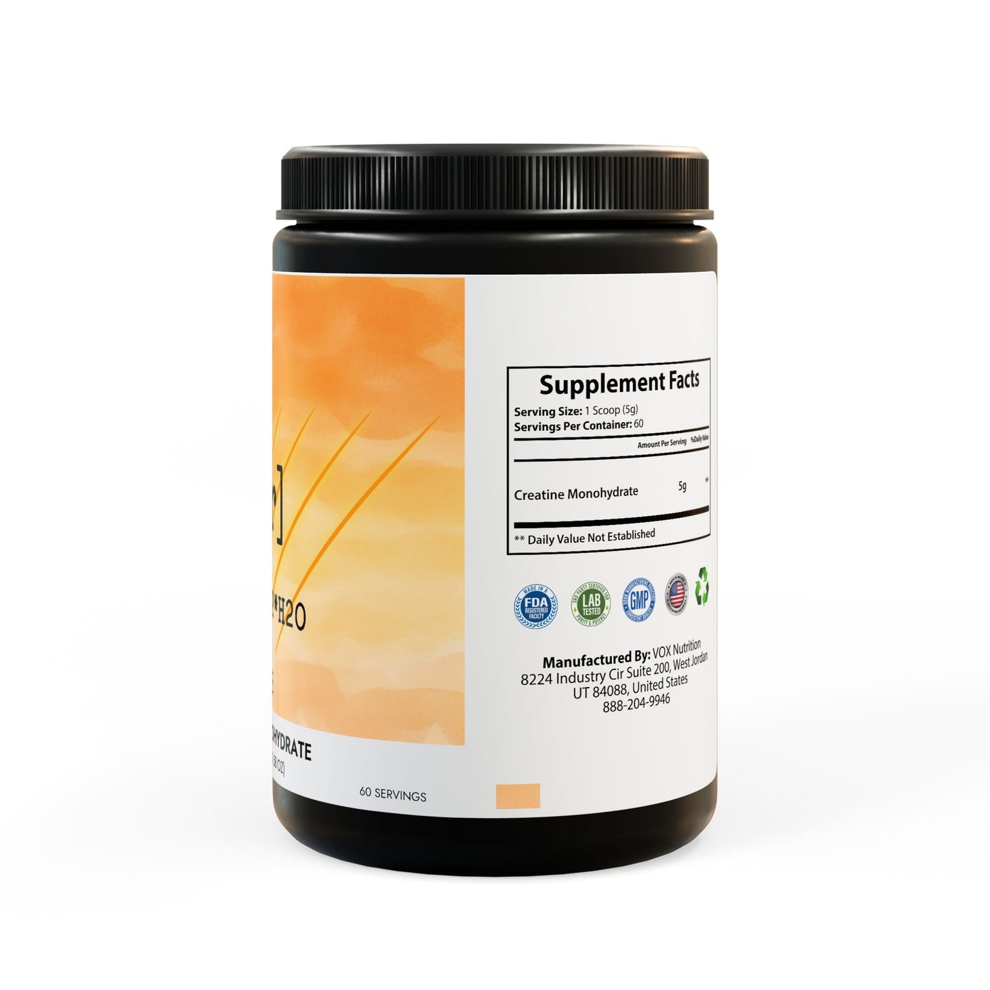 Pure Creatine Monohydrate Supplement (300g, 10.58oz)