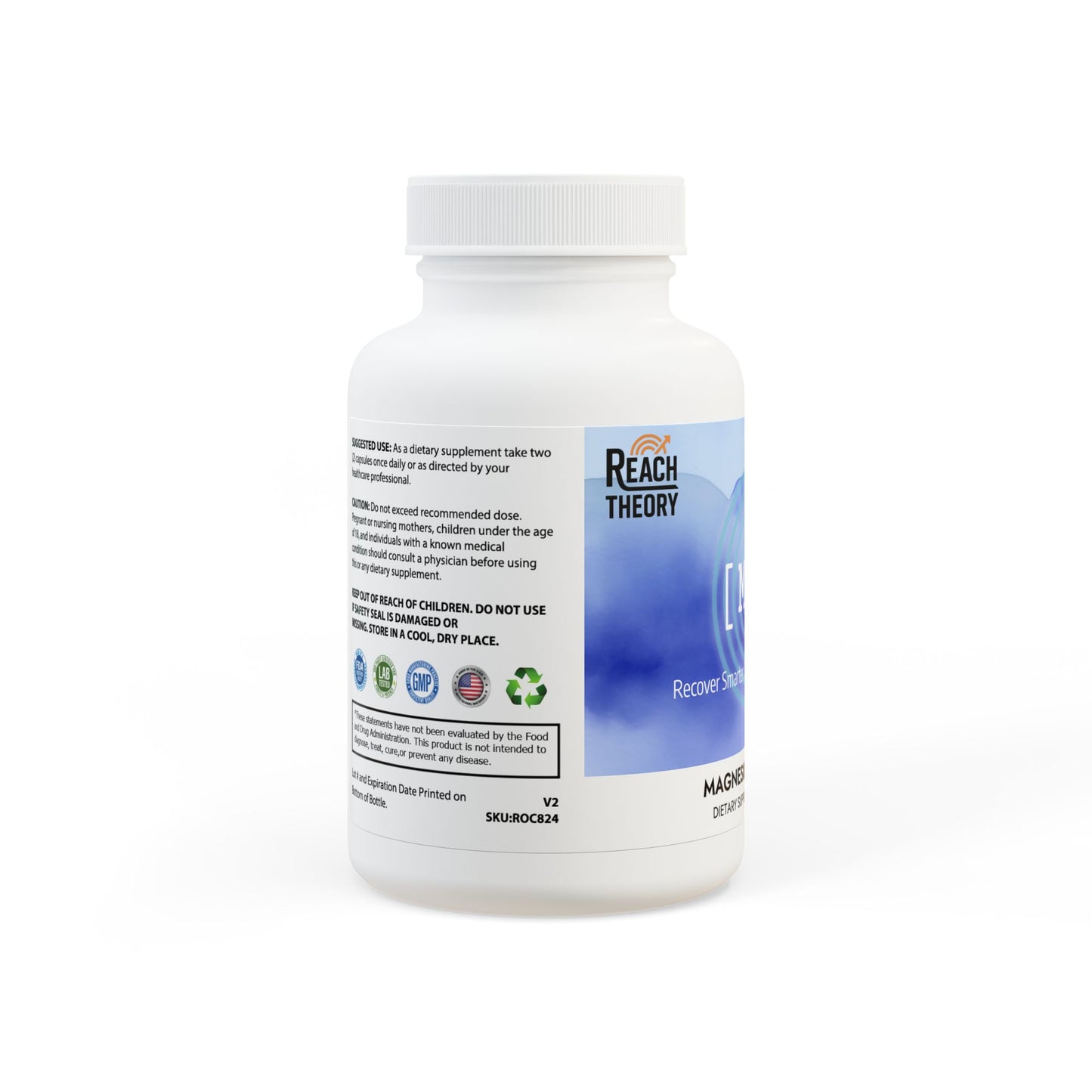 Magnesium Glycinate Supplement (60 Capsules)